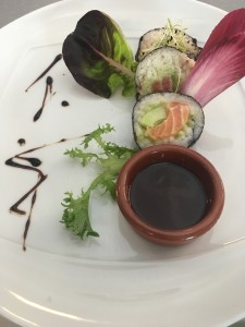 Makis au Saumon Cru, Avocat Wasabi